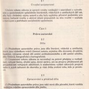 Zákon o dílech literárních, vědeckých a uměleckých (autorský zákon)