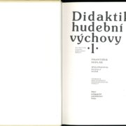 Didaktika hudební výchovy 1.