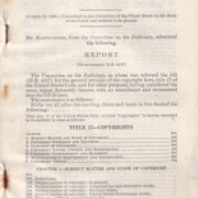 Copyright Law Revision