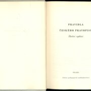 Pravidla Českého pravopisu - Školní vydání