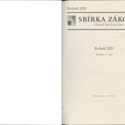 Sbírka zákonů Česká republika
