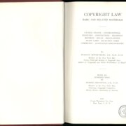 COPYRIGHT LAW BASIC AND RELATED MATERIALS
