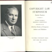 Copyright law symposium - Number fourteen