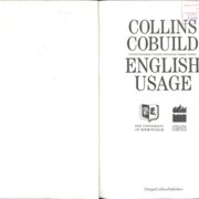 Collins Cobuild - English usage