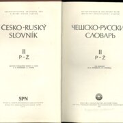 Česko - Ruský slovník II. P - Ž