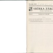 Sbírka zákonů Česká republika V.