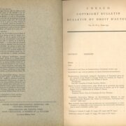 Unesco copyright bulletin - Bulletin du droit d'auteur