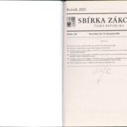 Sbírka zákonů Česká republika