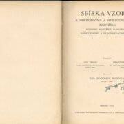 Sbírka vzorců k obchodnímu a společenstevnímu rejstříku