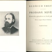 Prodaná nevěsta - komická zpěvohra ve třech jednáních