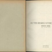 AUSTEURSRECHTBELANGEN EERSTE SERIE