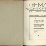 GEMA - NACHRICHTEN