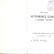 Autorský zákon a předpisy související - 4. podstatně přepracované vydání