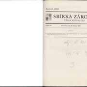 Sbírka zákonů Česká republika