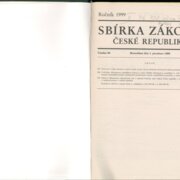 Sbírka zákonů České republiky V.
