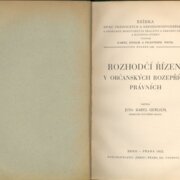 Rozhodčí řízení v občanských rozepřích právních