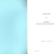 Satzung der Gema