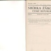 Sbírka zákonů České republiky V.