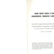 Misure urgenti contro la pirateria - cinemarografica, fonografica e radiot elevisiva