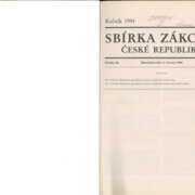 Sbírka zákonů České republiky