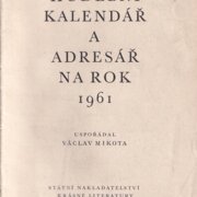 Hudební kalendář a adresář na rok 1961