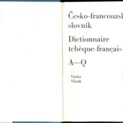 Česko - francouzský slovní A - Q