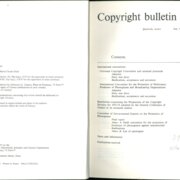 Copyright bulletin