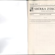 Sbírka zákonů Česká republika IV.