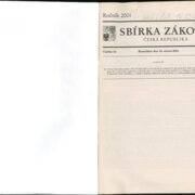 Sbírka zákonů Česká republika II.