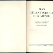 Das Atlantisbuch der Musik