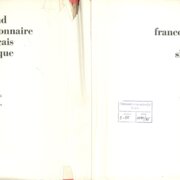 Velký francouzský český slovník - I. díl A - K