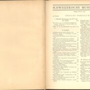 Schweizerische Musikzeitung