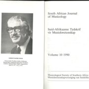 Suid-Afrikaanse Tydskrif vir Musiekwetenskap