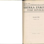 Sbírka zákonů České republiky