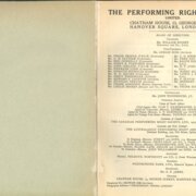 THE PERFORMING RIGHT SOCIETY