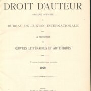 Le Droit d'Auteur