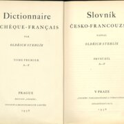 Slovník Česko - Francouzský - První díl A - P