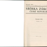 Sbírka zákonů České republiky
