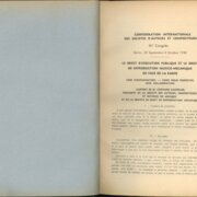 LE DROIT D'EXECUTION PUBLIQUE ET LE DROIT DE REPRODUCTDON MUSICO-MECANIQUE EN FACE DE LA RADIO - XI. CONGRES