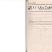 Sbírka zákonů Česká republika