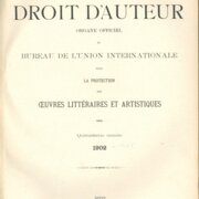 Le Droit d'Auteur