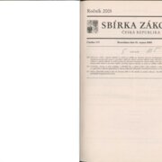 Sbírka zákonů Česká republika