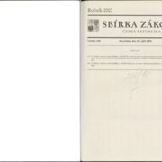 Sbírka zákonů Česká republika