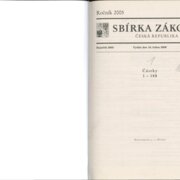 Sbírka zákonů Česká republika