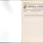 Sbírka zákonů Česká republika II.
