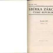 Sbírka zákonů České republiky