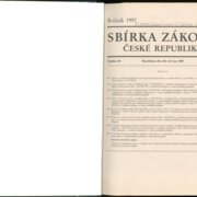Sbírka zákonů České republiky III.