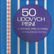 50 lidových písní v úpravě pro kytaru