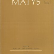 Suita per viola e clarinetto basso