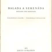 Balada a serenáda